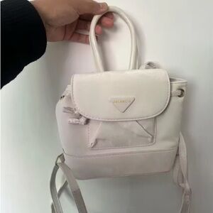 Black White Shoulder OBLANCIA Bag Minimalist Design